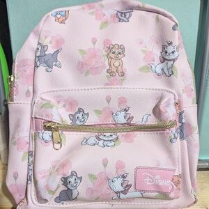 Disney Pink Floral AristoCat Backpack
